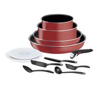 Tefal Ingenio Batterie de cuisine Easy Cook & Clean 12 pièces - Rouge L1529302