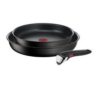 Tefal - Lot 2 poêles Ingenio Eco Resist L3979002 22/26 cm avec poignée amovible Induction