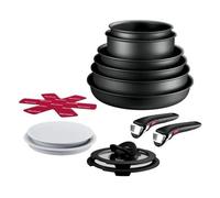 Tefal Ingenio Eco Resist L3979542 Lot De Casseroles 13 Pièces Noir