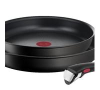 Batterie de cuisine INGENIO ECO RESIST L3979102, set de 3, noir, aluminium, Tefal