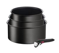 Batterie de cuisine TEFAL Ingenio Eco Resist 3 casseroles+poignée