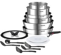 Tefal Ingenio Emotion - Batterie de cuisine - 15 pièces - Induction - Empilable - Poignée amovible