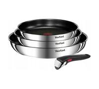 Tefal Ingenio Emotion Kochgeschirr-Set, Set de poêles et de casseroles, Argent