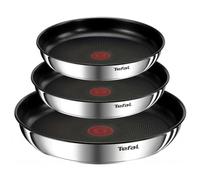 Tefal L8974s45 Set de casseroles 3 unités Argent Argent One Size