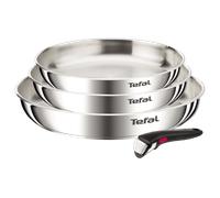 Tefal Ingenio Emotion Set 4p manche amovible Inox Induction Batterie 4 pièces (poêles 22/24/28 cm sans revêtement poignée)