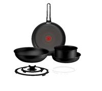Tefal Ingenio Excellence+, Batterie de cuisine 8 pièces, Empilable, Revêtement antiadhésif, P0009953