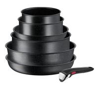 Tefal Ingenio L39987 Lot De Casseroles 7 Pièces Noir