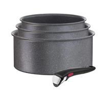 Tefal L3969002 Ingenio Natural Force Lot 3 Casseroles 16/18/20 Cm + Poignee Antiadhesif, Tous Feux Dont Induction