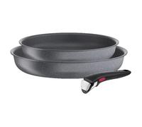 Tefal Ingenio Natural Force Set de Poêles à Frire Antiadhésives 22/26 cm + Poignée Amovible