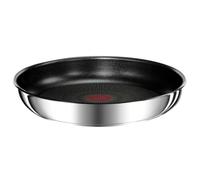 Tefal Ingenio Poêle 24 cm, Induction, Revêtement antiadhésif, Acier inoxydable, Gain de place, Fabriqué en France, Preference L9730402