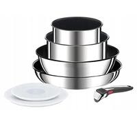 Tefal Ingenio Preference ON L97497, Set mixte, Acier inoxydable, Acier inoxydable, Titane, Noir, Acier inoxydable, Acier inoxydable