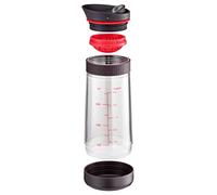 Tefal - Ingenio Shaker à vinaigrette 18.5 x 8.3 x - 8.3 cm - Noir | Mélange et émulsionne vos sauces maison - Accessoires cuisine résistants à la chaleur jusqu'à 230°C sans BPA