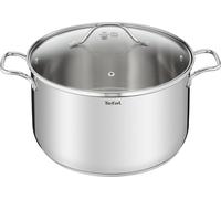 Tefal Intuition XL, acier inoxydable, couvercle en verre, induction, 44.2x44.4x44.4x24cm, 17.5L, argenté