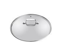 Tefal Jamie Oliver B89987 Couvercle Rond Acier Inoxydable Et Transparent