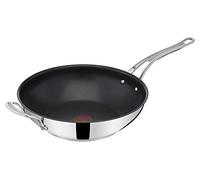 Tefal Poêle wok Jamie Oliver E3068835 28 cm – antiadhésif, induction, passe au four, inox