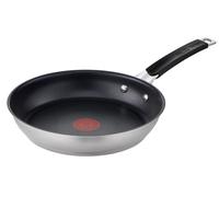 Tefal Jamie Oliver by E51204AZ Poêle à induction en acier inoxydable anti-adhésive Ustensile de cuisine Prêt à l'emploi Inoxydable