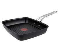 Tefal Poêle à griller Jamie Oliver Cook's Classics E2454144 – 23x27 cm, antiadhésive, induction