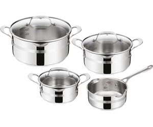 Tefal JO COOK SMART Topfset 7tlg. (Kochtöpfe 16/20/24cm m.D., Kasserolle 16cm o.D.)