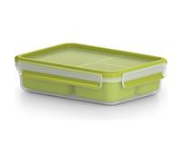 TEFAL Masterseal To Go Lunch Box, Boîte à déjeuner 1,2 L, 3 compartiments, 100% hermétique, Sans BPA, Garantie 30 ans K3100412