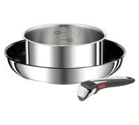 Tefal L97488, Assortiment, Acier inoxydable, Acier inoxydable, Titane, Amovible, Céramique, Électrique, Gaz, Induction, Halogène