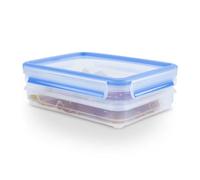 Tefal Lot de 2 boîtes de conservation alimentaire 0.60 L, Hermétique, Sans BPA, Compatible micro-ondes, Résistant au froid, Garantie 30 ans, Fabriqué en Allemagne, Masterseal Fresh K3028812