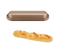 Tefal Moule à pain Creabake 3 moules à petite baguette – Antiadhésif, amovibles et empilables