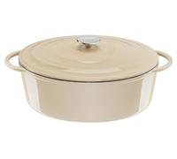 Cocotte ovale Tefal LOV E2590604 34 cm Beige