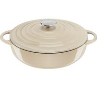Tefal Lov poêle à servir en fonte 28cm beige E25972