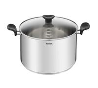 Tefal Marmite Inox 28cm + Couvercle En Verre E3086404