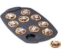 Tefal Moule à tartelette PerfectBake Mini – 10 mini, antiadhésif, aluminium recyclé