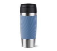 Tefal N2024510 Tasse de voyage classique avec couvercle à vis confortable, presse rapide, manchon doux au toucher, prêt pour le voyage, réutilisable, 100% étanche, garde les boissons froides (8