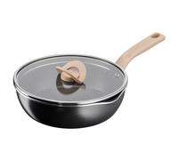 Tefal One Pick Pot Poêle profonde 24cm, 3 personnes, Induction, Polyvalente, Couvercle, Revêtement antiadhésif résistant, Technologie Thermo-Signal