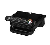 Tefal GC705816 Gril de Contact 2000W Noir - Format Rectangulaire, 6 Programmes, Thermostat, Anti-adhésif, 600cm², Acier Inoxydable & Thermoplastique