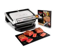 Tefal Gril de contact électrique OptiGrill GC712D 2000 W Noir/Argent