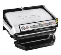 TEFAL Optigrill + Plaques à Gaufres Optigrill+, grill intelligent, 6 programmes, mode manuel, 4 personnes + plaques gaufres GC716D12