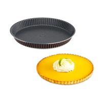 Tefal - Perfectbake Moule a tarte Aluminium 100 pourcent Recyclé - 27 cm | Moule charlotte aux fraises antiadhésif - Aluminium recyclé haute résistance - Diffusion thermique homogène