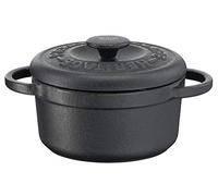 Tefal Set de 4 ramequins en fonte Stone Gagnaire Heritage ronds 10 cm 0,3 l