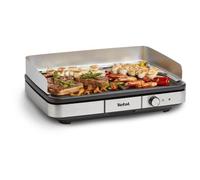 TEFAL Plancha électrique + spatule, 12 personnes, Antiadhésif Pare-vent CB690D12