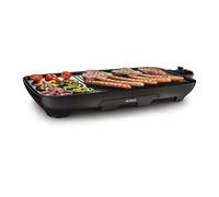 TEFAL, PLANCHA GRIL MALAGA, Plancha électrique d'intérieur, 1/3 plancha et 2/3 Gril, Revêtement antiadhésif, 6 à 8 personnes, 2 000W, Compatible lave-vaisselle, TG391812