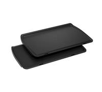 Plaques plancha - TEFAL - XA729810 - Compatibilité OptiGrill+XL - Fonte d'aluminium antiadhésive - Compatible lave-vaisselle