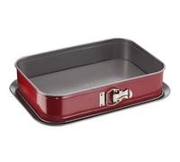 TefalJ 1640514 Delibake Plat A Four A Charnière 36x24cm Acier Rouge Carbone