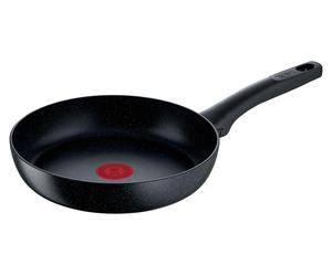 TEFAL Poêle Ø 24 cm Poêle à frire à induction Poêle antiadhésive en aluminium Black Stone