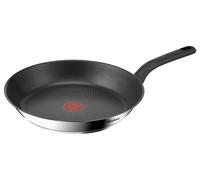 TEFAL Poêle en acier inoxydable DUETTO, Ø 24 cm
