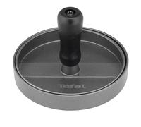 Tefal Presse à Hamburgers - Revêtement Antiadhésif, Stries pour Aspect Grillé, Revêtement Gris Anti-Taches, Compatible Lave-Vaisselle - Accessoire Officiel Tefal K1854034