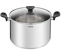 Marmite inox 28cm + couvercle en verre - Tefal - E3086404 - primary
