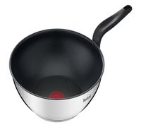 Tefal Poêle Wok Primary E3091904 – 28 cm inox, revêtement antiadhésif Titanium, compatible induction