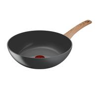 Wok 28cm Aluminium Revêtement Anti-Adhésif Tous Feux Dont Induction Renew Tefal Gris