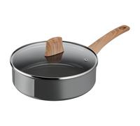 Tefal Renew C42532, poêle ronde, polyvalente, de couleur grise, en céramique, avec un corps en aluminium, d'une capacité de 3,24 litres