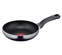 Tefal Poêle à frire Resist D52602 20 cm, antiadhésive, signal thermique, non induction, Noir