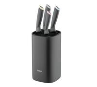 Tefal Slicy, Couteaux, Set de 5 pièces, Lames antiadhésives renforcées en titane, Manches au toucher doux, K431S504